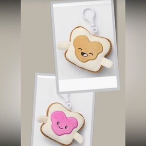 3" Keychain Mini Peanut Butter & 3" Keychain Mini Jelly Gigglescape